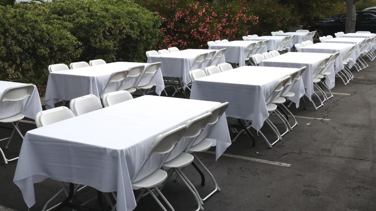 Tables and Chairs Rentals